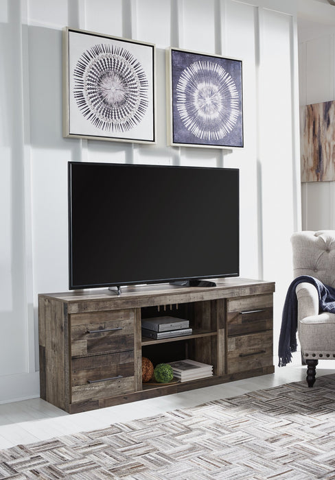 Derekson TV Stand with Electric Fireplace - Affordable Home Luxury