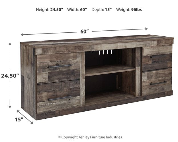 Derekson 4-Piece Entertainment Center with Electric Fireplace - Affordable Home Luxury