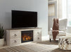 Willowton TV Stand with Electric Fireplace - Affordable Home Luxury