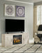 Bellaby TV Stand with Electric Fireplace - Affordable Home Luxury