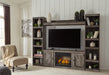 Wynnlow 4-Piece Entertainment Center with Electric Fireplace - Affordable Home Luxury