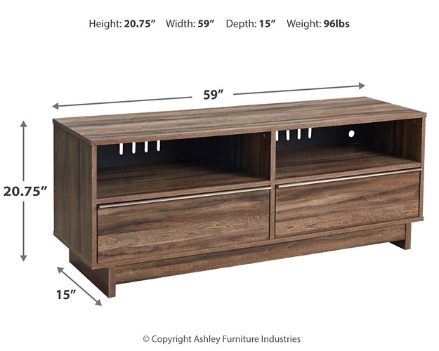 Shallifer 59" TV Stand - Affordable Home Luxury