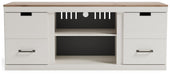 Vaibryn 60" TV Stand with Electric Fire Place - Affordable Home Luxury