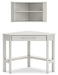 Grannen Home Office Corner Desk with Bookcase - Affordable Home Luxury