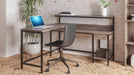 Arlenbry Home Office L-Desk with Storage - Affordable Home Luxury