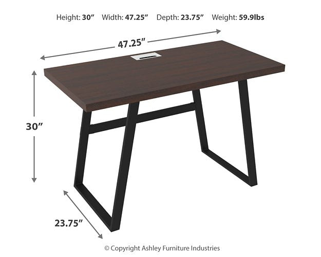 Camiburg 47" Home Office Desk - Affordable Home Luxury