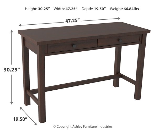 Camiburg 47" Home Office Desk - Affordable Home Luxury