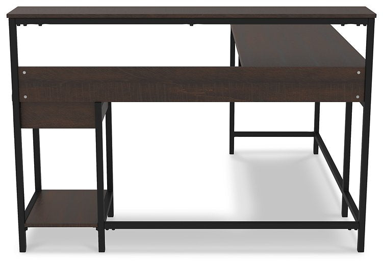 Camiburg Home Office L-Desk with Storage - Affordable Home Luxury