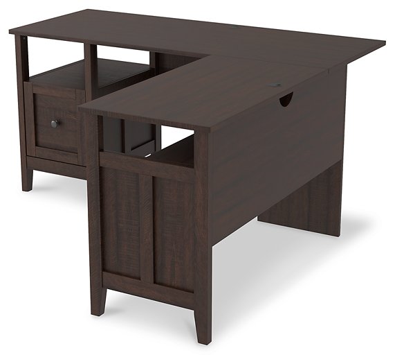 Camiburg 2-Piece Home Office Desk - Affordable Home Luxury