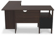 Camiburg 2-Piece Home Office Desk - Affordable Home Luxury