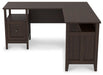 Camiburg 2-Piece Home Office Desk - Affordable Home Luxury