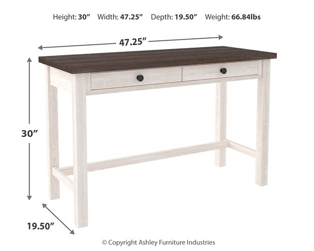 Dorrinson 47" Home Office Desk - Affordable Home Luxury