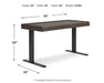 Zendex 55" Adjustable Height Desk - Affordable Home Luxury