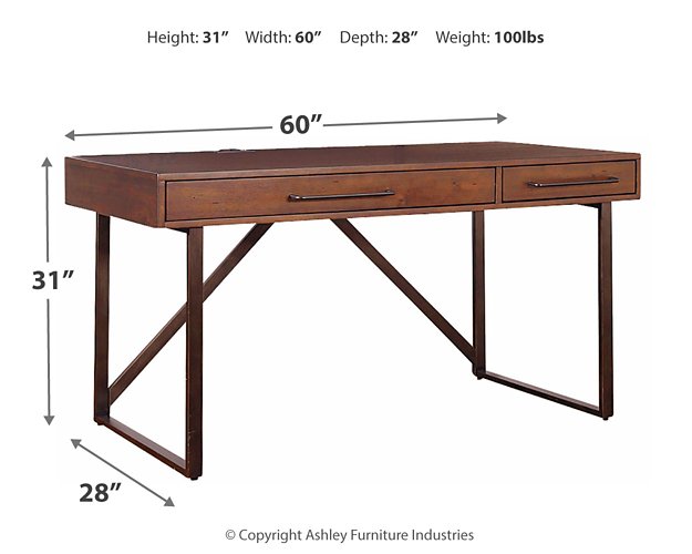 Starmore 60" Home Office Desk - Affordable Home Luxury