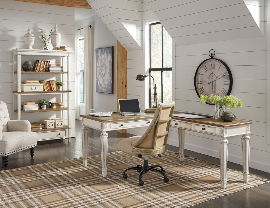 Realyn 2-Piece Home Office Desk - Affordable Home Luxury