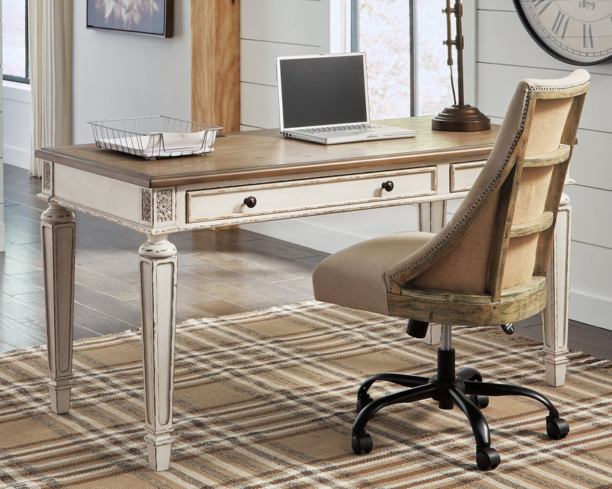 Realyn 60" Home Office Desk - Affordable Home Luxury