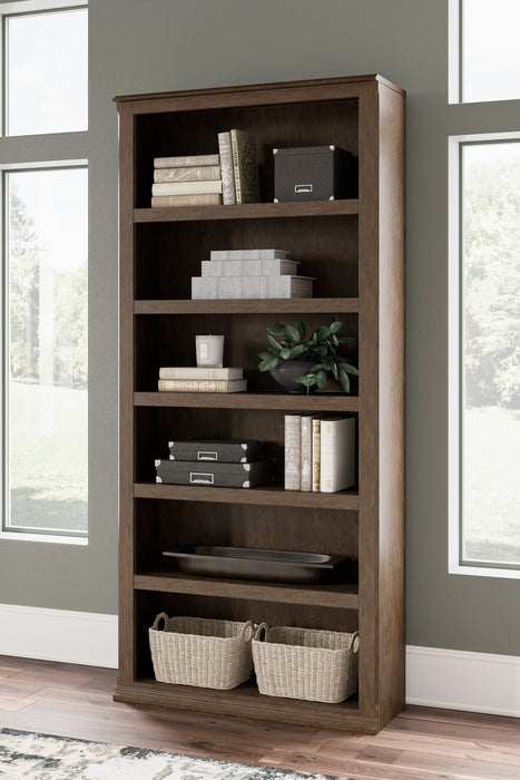 Janismore Large Bookcase - Affordable Home Luxury