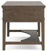 Janismore Home Office Storage Leg Desk - Affordable Home Luxury