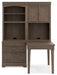 Janismore 4-Piece Bookcase Wall Unit with Desk - Affordable Home Luxury