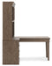 Janismore 4-Piece Bookcase Wall Unit with Desk - Affordable Home Luxury