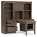 Janismore 6-Piece Bookcase Wall Unit with Desk - Affordable Home Luxury