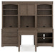 Janismore 6-Piece Bookcase Wall Unit with Desk - Affordable Home Luxury