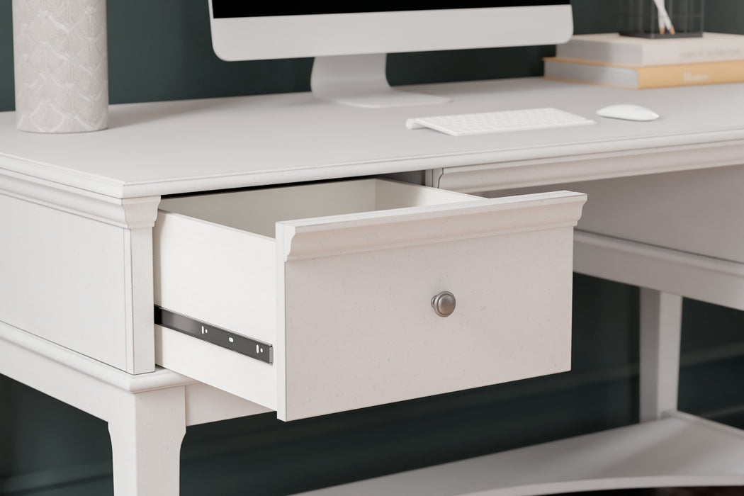 Kanwyn Home Office Storage Leg Desk - Affordable Home Luxury