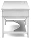 Kanwyn Home Office Storage Leg Desk - Affordable Home Luxury