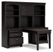 Beckincreek Home Office Bookcase Desk - Affordable Home Luxury