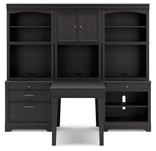 Beckincreek Home Office Bookcase Desk - Affordable Home Luxury