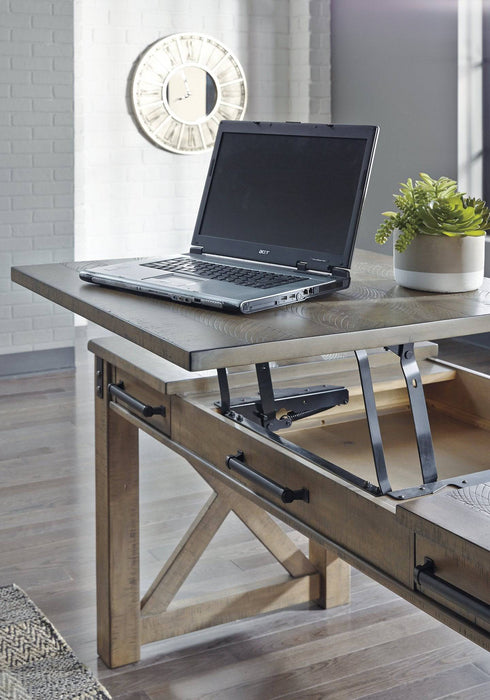 Aldwin Home Office Lift Top Desk - Affordable Home Luxury