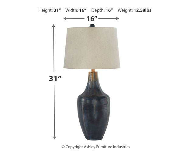 Evania Table Lamp - Affordable Home Luxury