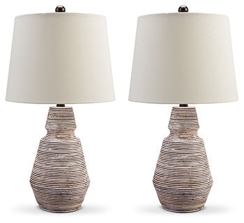 Jairburns Table Lamp (Set of 2) - Affordable Home Luxury