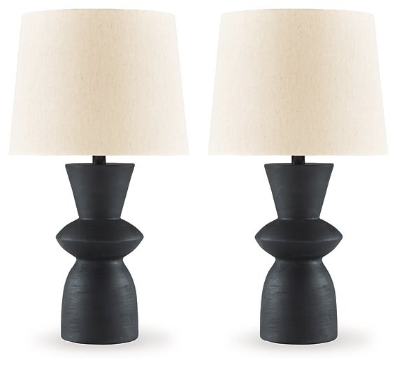 Scarbot Table Lamp (Set of 2) - Affordable Home Luxury