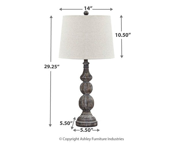 Mair Table Lamp (Set of 2) - Affordable Home Luxury