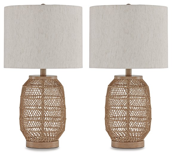 Orenman Table Lamp (Set of 2) - Affordable Home Luxury