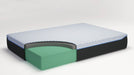 12 Inch Chime Elite Adjustable Base with Mattress - Affordable Home Luxury