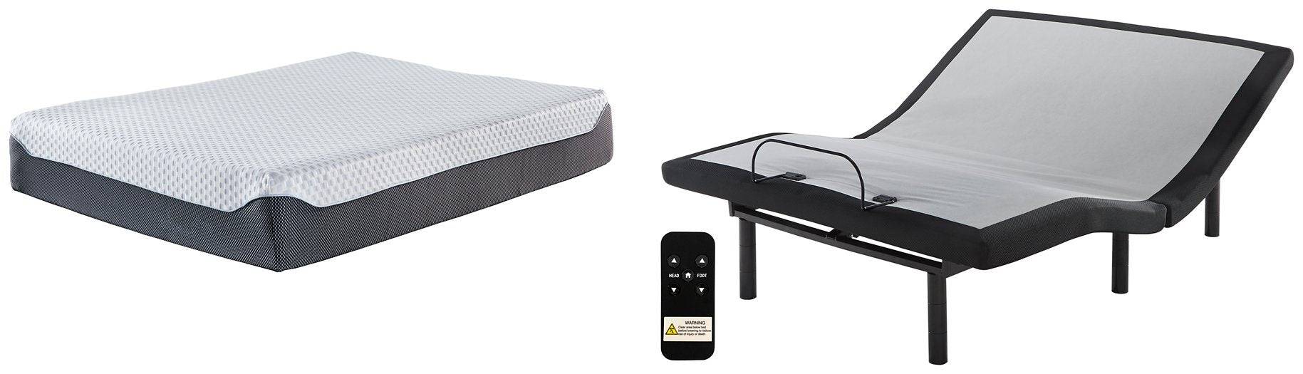 12 Inch Chime Elite Adjustable Base with Mattress - Affordable Home Luxury