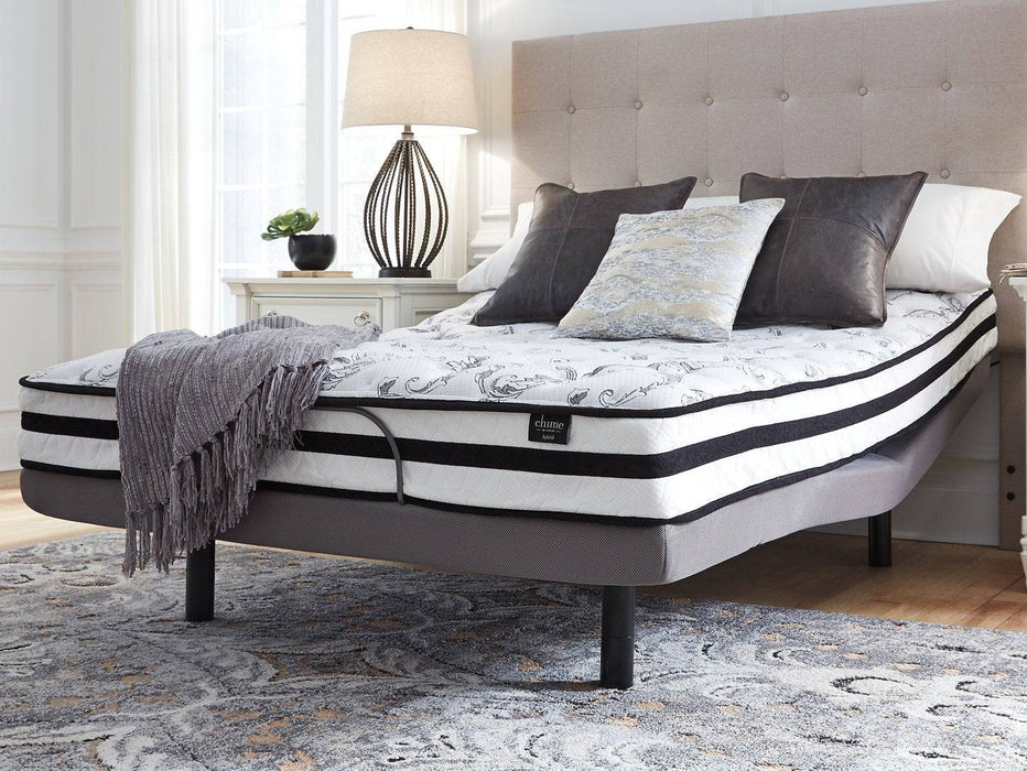 8 Inch Chime Innerspring Mattress Set - Affordable Home Luxury