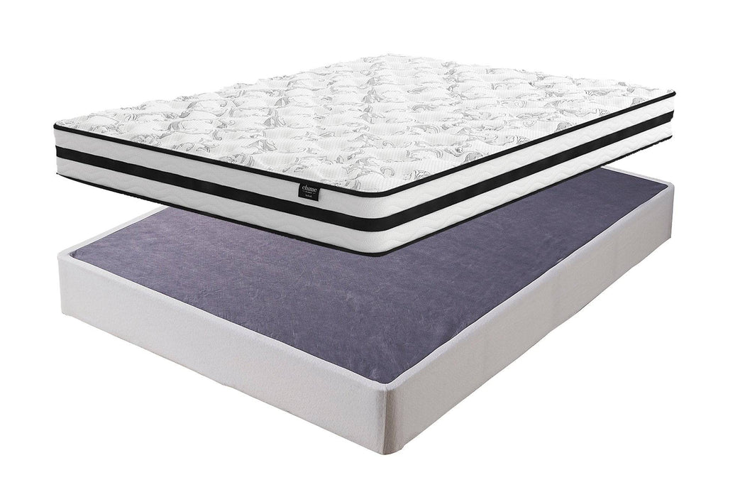 8 Inch Chime Innerspring Mattress Set - Affordable Home Luxury