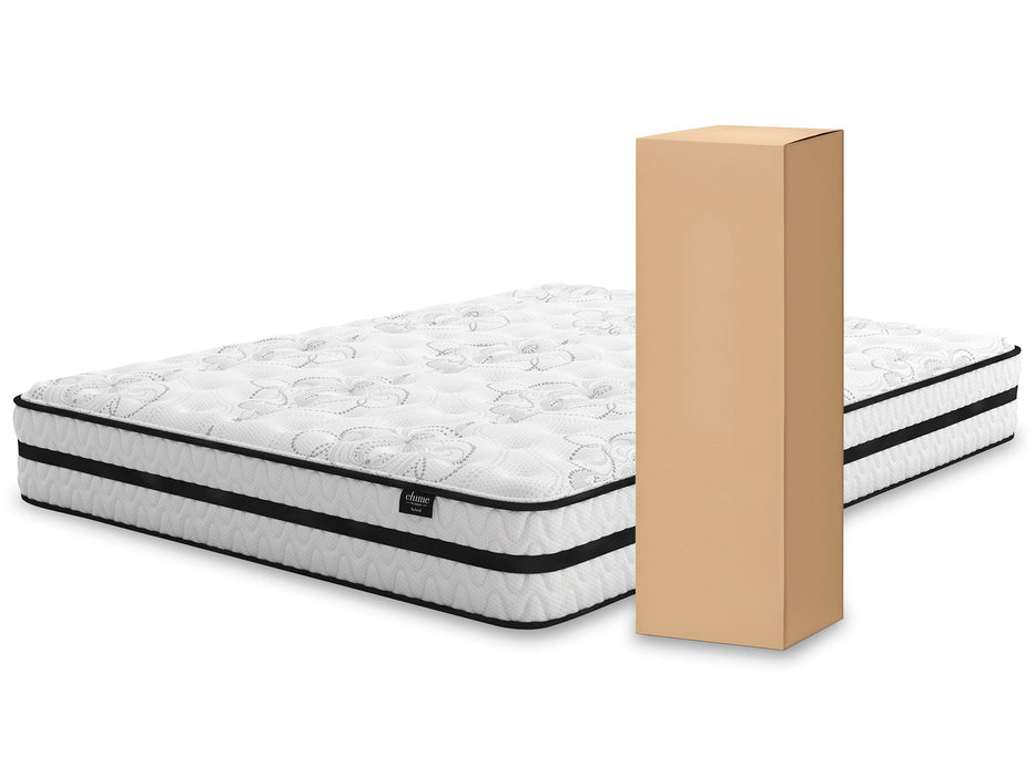 Chime 10 Inch Hybrid 2-Piece Mattress Set - Affordable Home Luxury