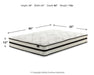 Chime 10 Inch Hybrid Mattress Set - Affordable Home Luxury