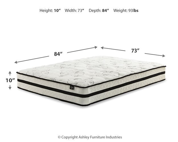 Chime 10 Inch Hybrid Mattress Set - Affordable Home Luxury