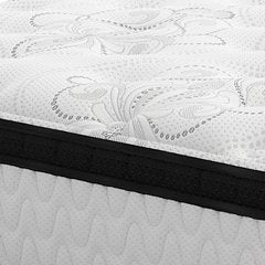 Chime 12 Inch Hybrid 2-Piece Mattress Set - Affordable Home Luxury