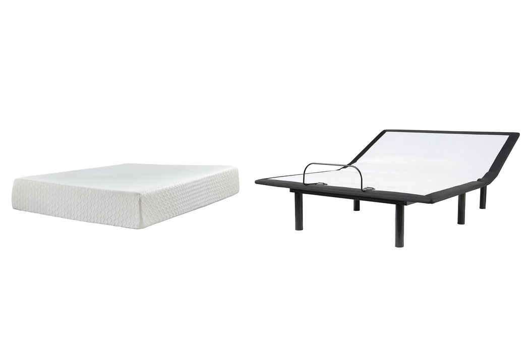 Chime 12 Inch Memory Foam Mattress Set - Affordable Home Luxury