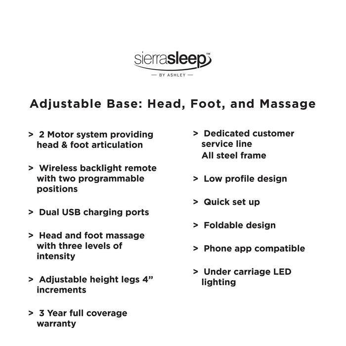 Head-Foot Model Better Adjustable Base - Affordable Home Luxury