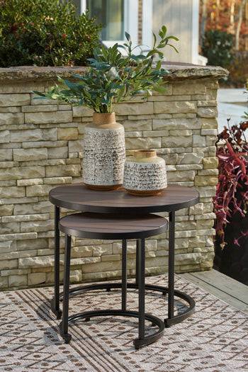 Ayla Outdoor Nesting End Tables (Set of 2) - Affordable Home Luxury