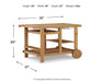 Kailani Serving Cart - Affordable Home Luxury