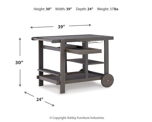 Kailani Serving Cart - Affordable Home Luxury