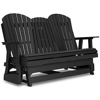 Hyland wave Outdoor Glider Loveseat - Affordable Home Luxury